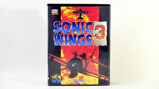 SONIC WINGS 3 AERO FIGHTERS 3 SOFTBOX  soft box Neo Geo  AES / MVS  neogeo