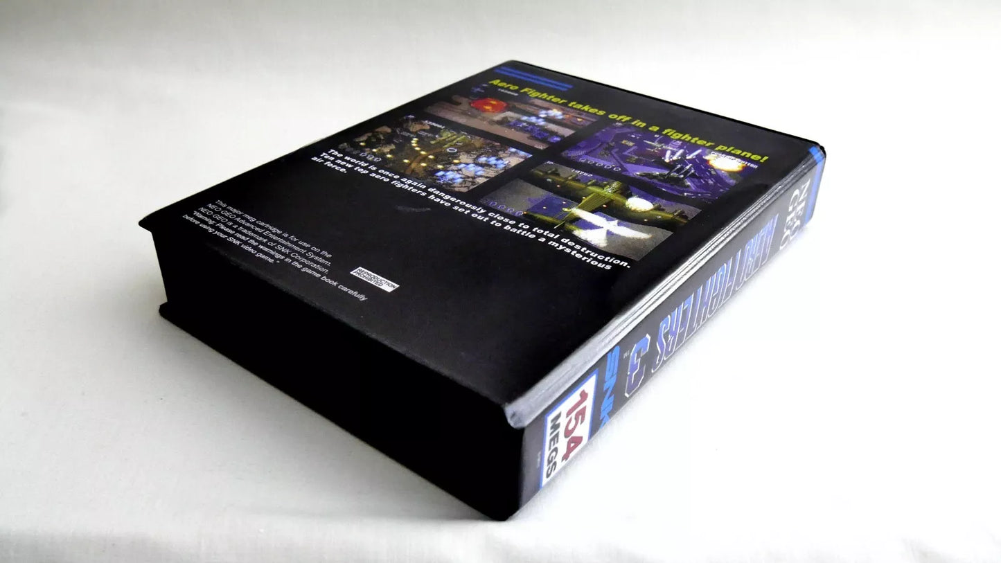 SONIC WINGS 3 AERO FIGHTERS 3 SOFTBOX  soft box Neo Geo  AES / MVS  neogeo