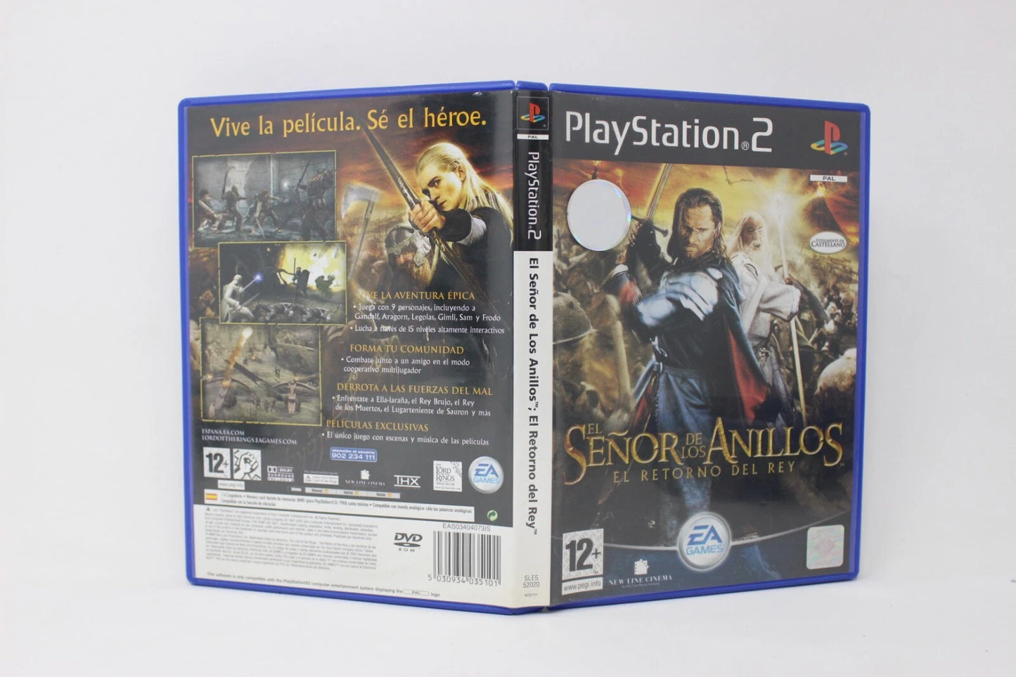 EL SEÑOR DE LOS ANILLOS EL RETORNO DEL REY - SONY PS2 PLAY STATION INV-11476