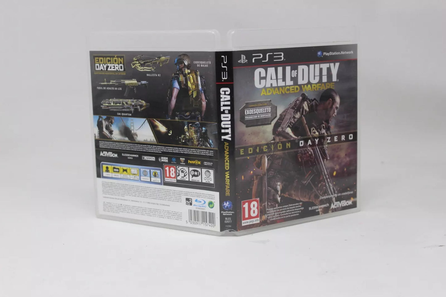 CALL OF DUTY ADVANCED WARFARE COD AW PLAYSTATION 3 PS3 SONY FISICO INV-11369