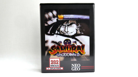 SAMURAI SHODOWN 3  SOFTBOX  soft box Neo Geo  AES / MVS  neogeo