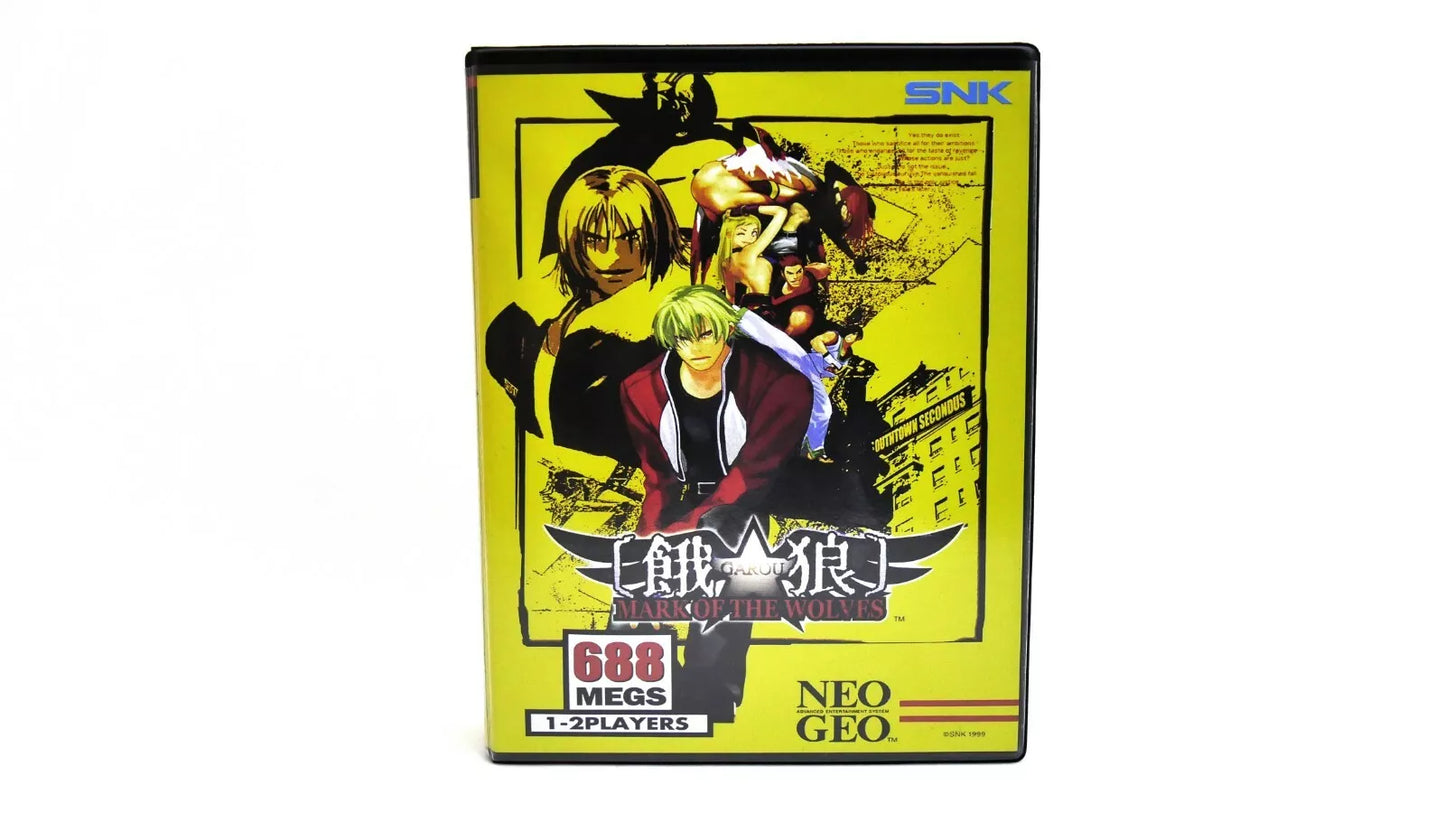 GAROU MARK OF THE WOLVES   SOFTBOX  Neo Geo  AES / MVS  neogeo SOFT BOX