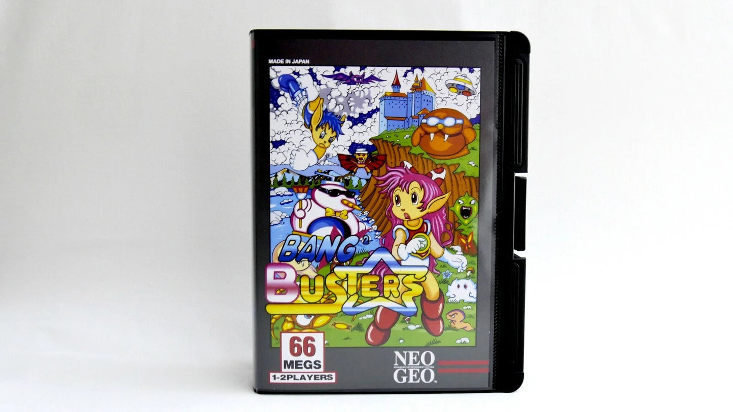 Bang Bang busters softbox Neo Geo  AES / MVS  neogeo