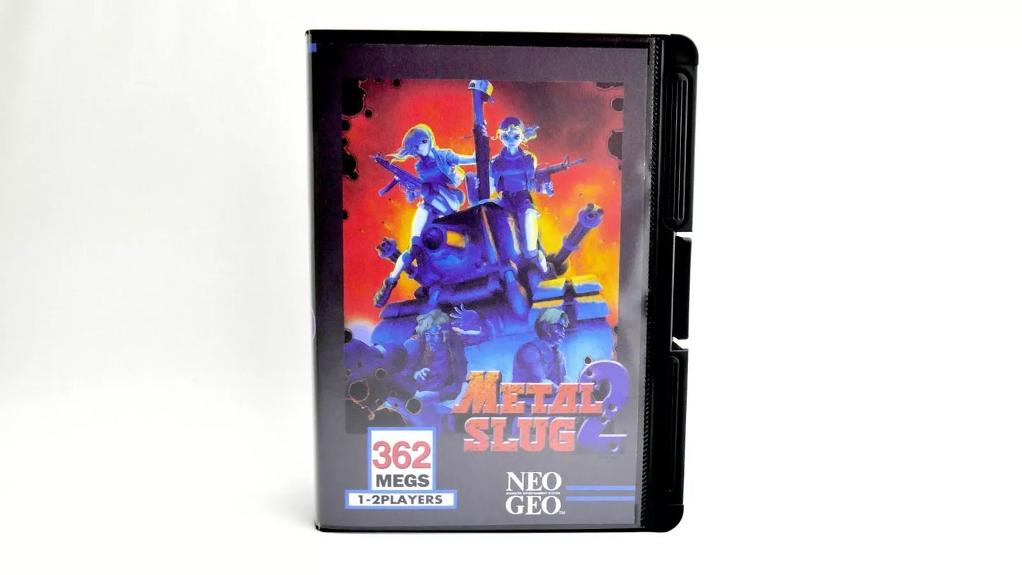 METAL SLUG II 2  SOFTBOX  soft box Neo Geo  AES / MVS  neogeo