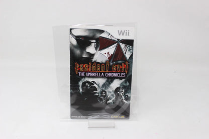 RESIDENT EVIL MANUAL INSTRUCCIONES WII INV-10513