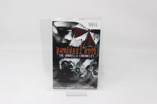 RESIDENT EVIL MANUAL INSTRUCCIONES WII INV-10513
