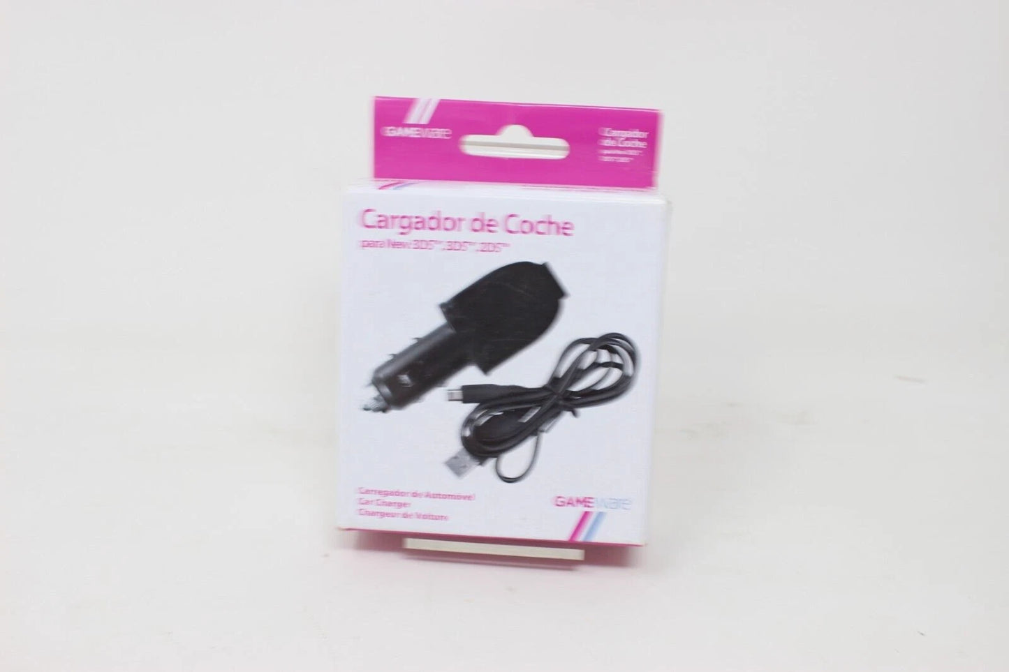 CARGADOR DE COCHE PARA NEW 3DS 2 DS GAMEWARE inv-9152