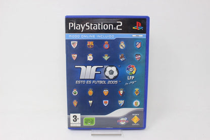 ESTO ES FUTBOL 2005- SONY PS2 PLAY STATIO INV-11482