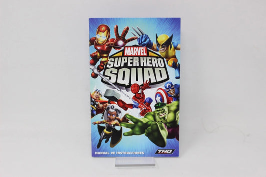 Marvel Super Hero SQUAD Manual de instrucciones ps2 playstation 2 inv-10528