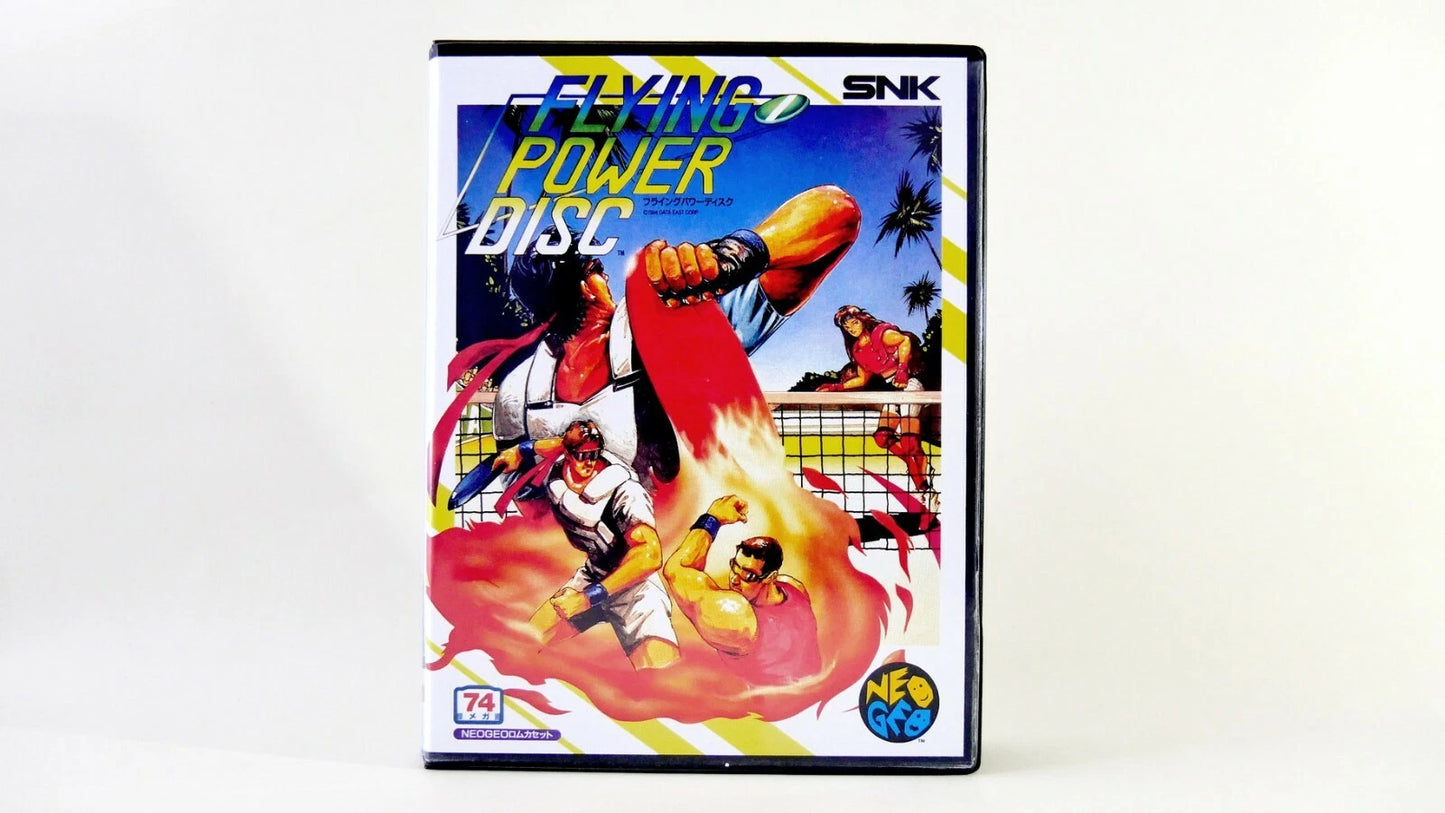 WINDJAMMERS FLYNG POWER DISC SOFTBOX  soft box Neo Geo  AES / MVS  neogeo