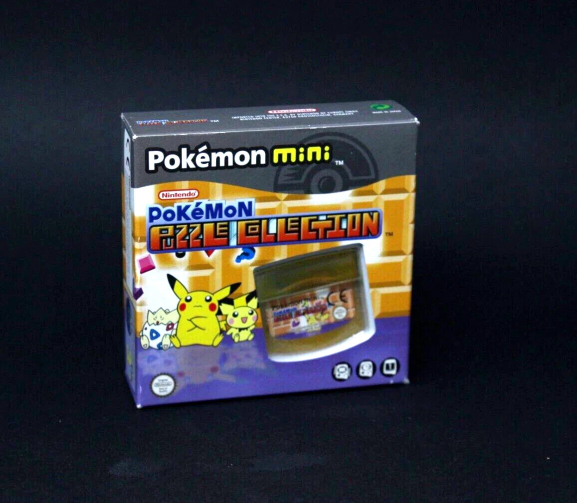 POKEMON MINI PUZZLE COLLECTION como nueva completa inv-10780