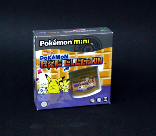 POKEMON MINI PUZZLE COLLECTION como nueva completa inv-10780