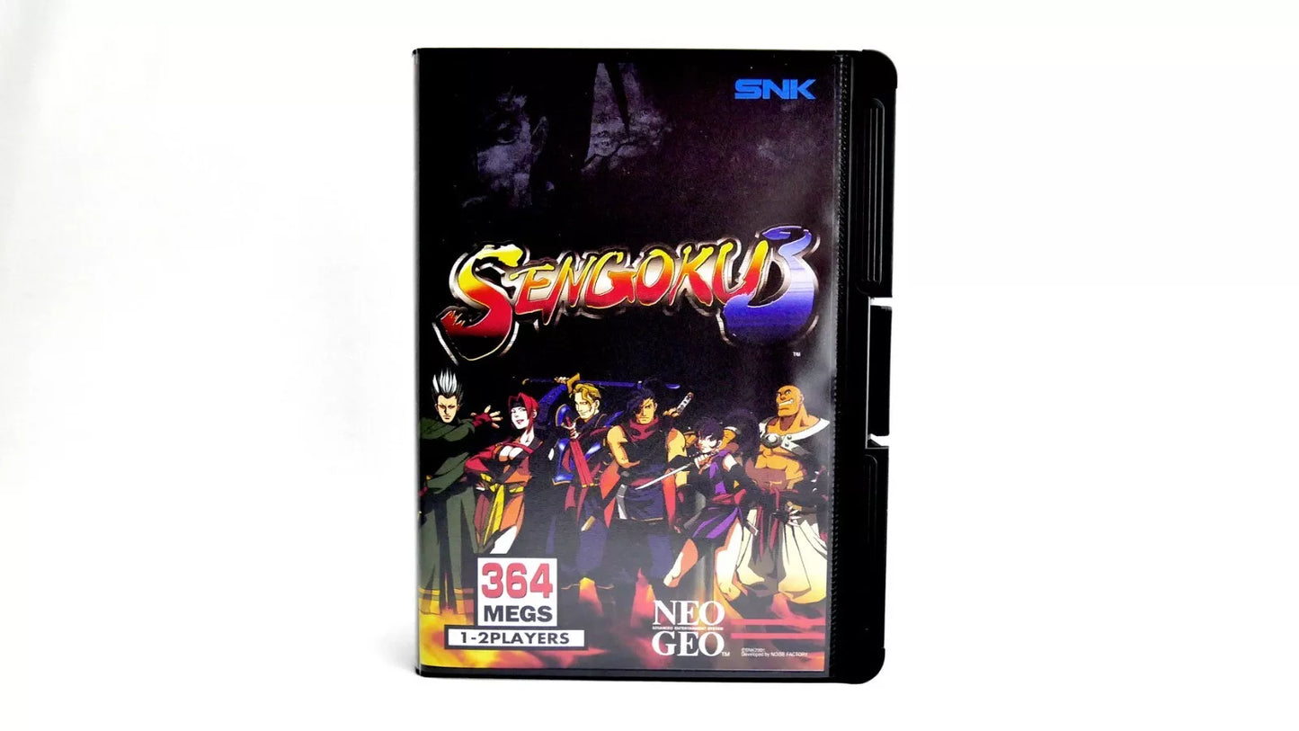 SENGOKU  3  SOFTBOX  soft box Neo Geo  AES / MVS  neogeo