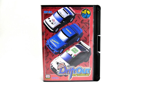 NEO DRIFT OUT  RED SOFTBOX  soft box Neo Geo  AES / MVS  neogeo
