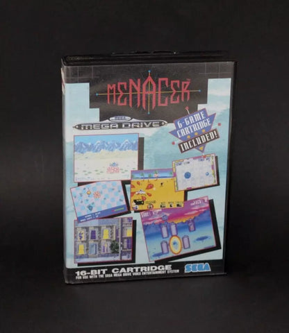 Menacer 6 game cartridge SEGA Mega drive PAL INV-10866