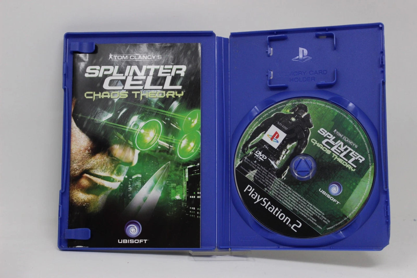 TOM CLANCY'S SPLINTER CELL: CHAOS THEORY - SONY PS2 PLAY STATION INV-8895