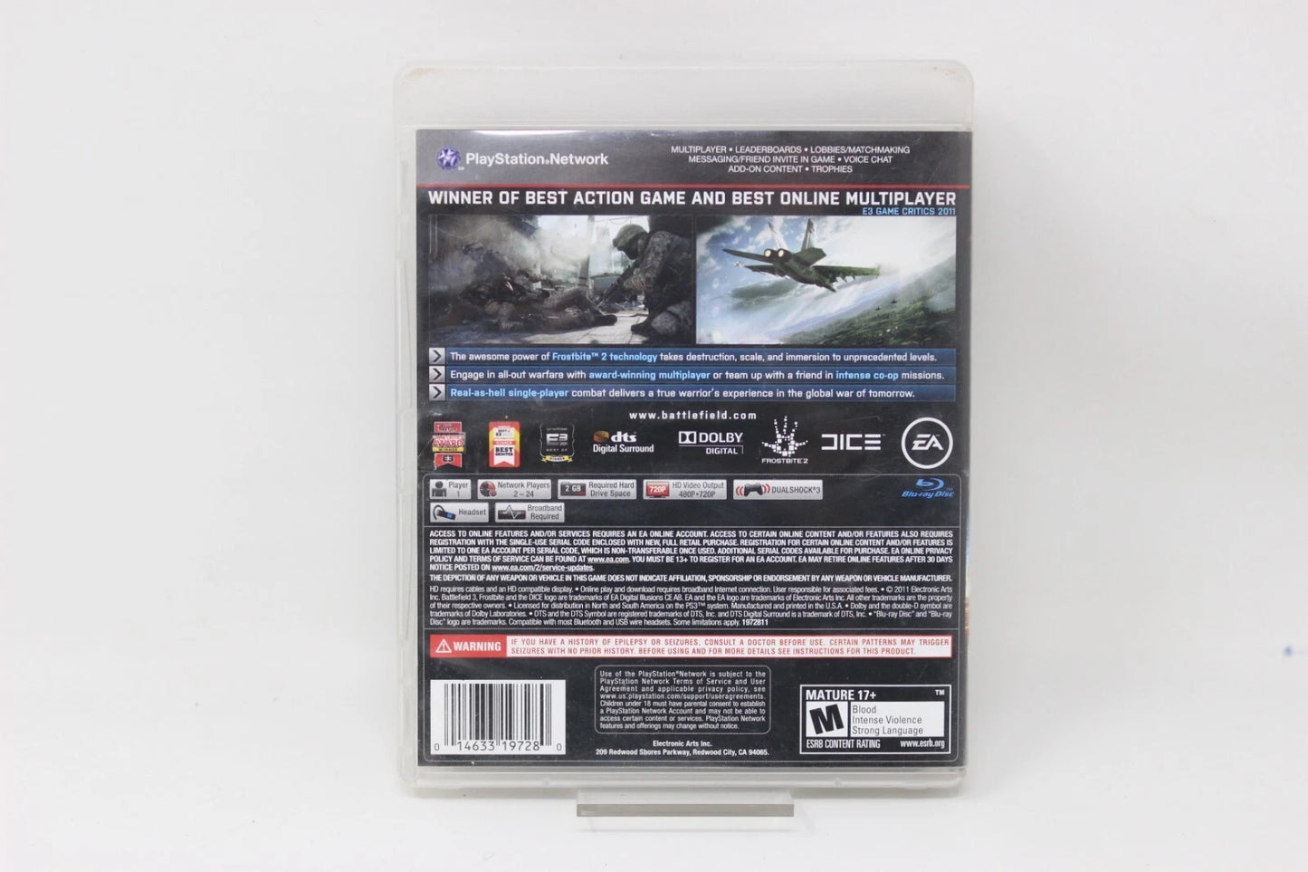 BATELFIELD 3 Sony Play Station 3 INV-11329