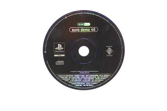 DEMO EURO DEMO 46 SCED-01820 PLAY STATION 1 PS1 SONY FISICO SOLO CD INV-9585