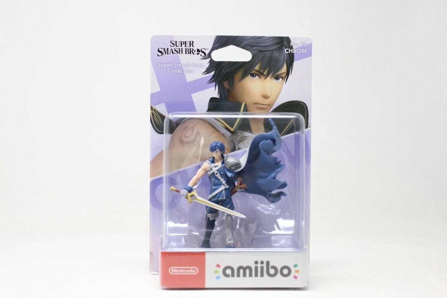 Nintendo AMIIBO SUPER SMASH BROS CHROM Nº80 WII U 3DS SWITCH Brand new