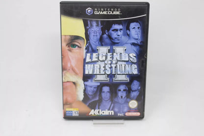 LEGENDS OF WRESTLING II NINTENDO GAMECUBE GAME CUBE INV-9714