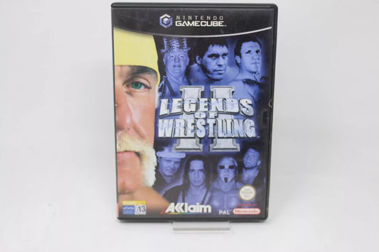 LEGENDS OF WRESTLING II NINTENDO GAMECUBE GAME CUBE INV-9714