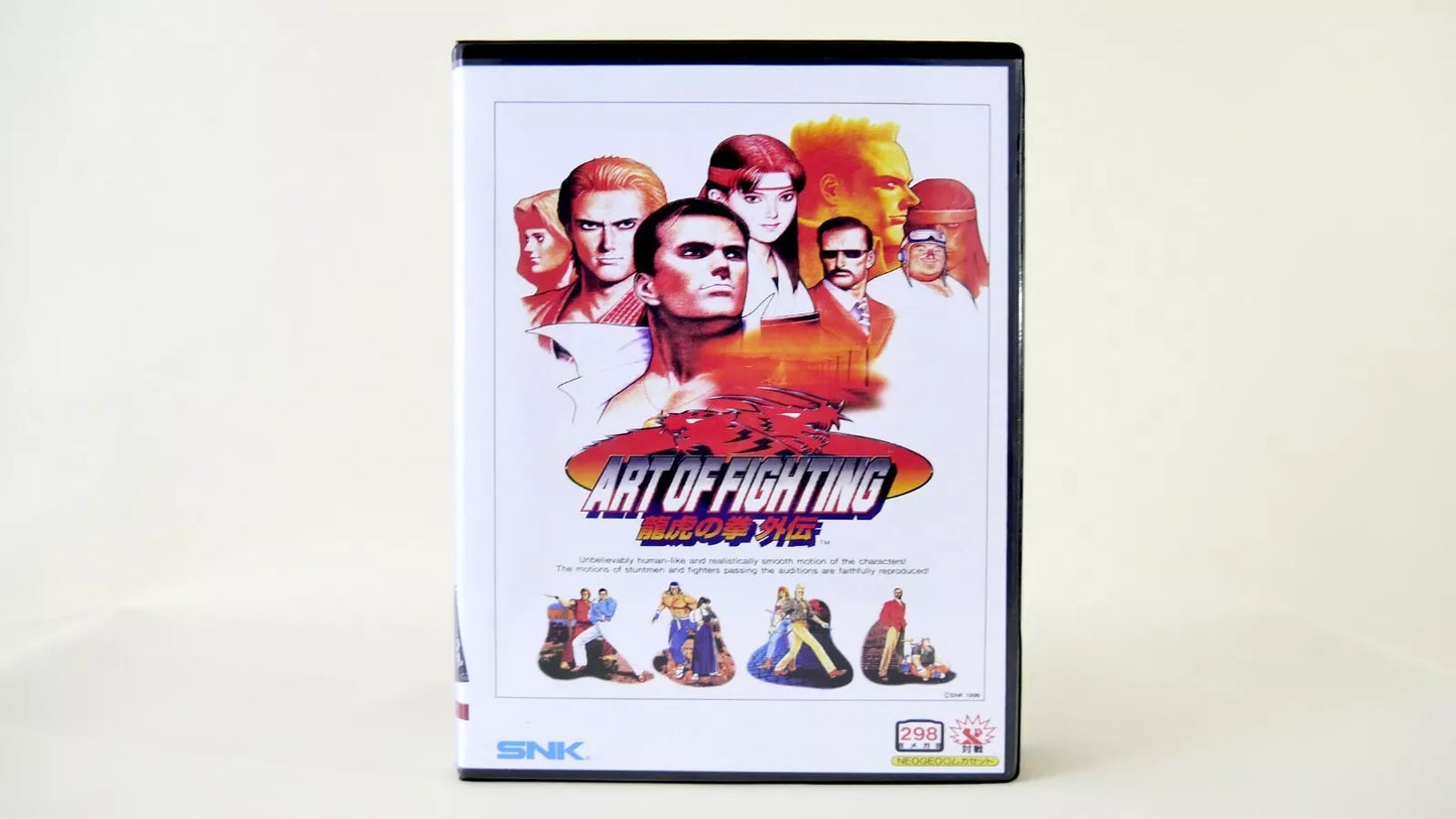 ART OF FIGHTING : Ryūko no Ken Gaiden  box Neo Geo  AES / MVS  neogeo