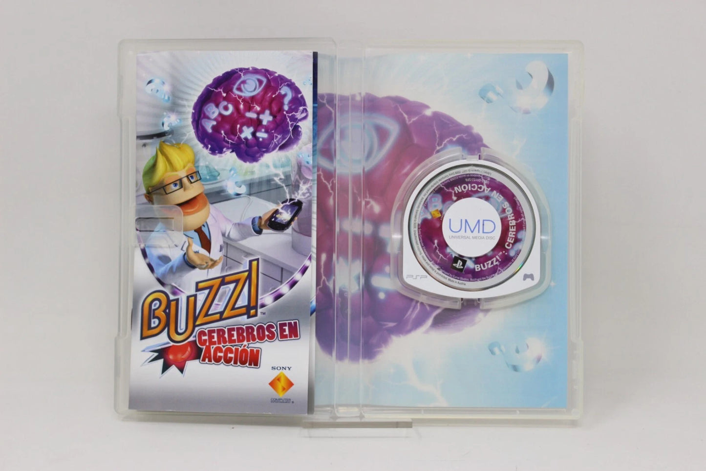 BUZZ!: CEREBROS EN ACCION - PSP SONY INV-3131