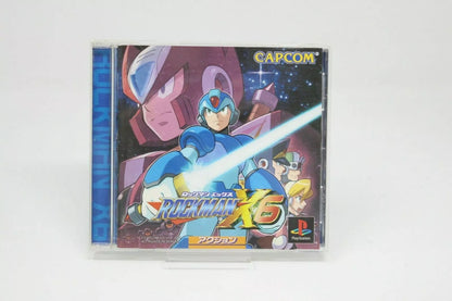 ROCKMAN X6 CAPCOM PS1 PLAYSTATION PSX PS1 NTSC JAPAN INV-4927