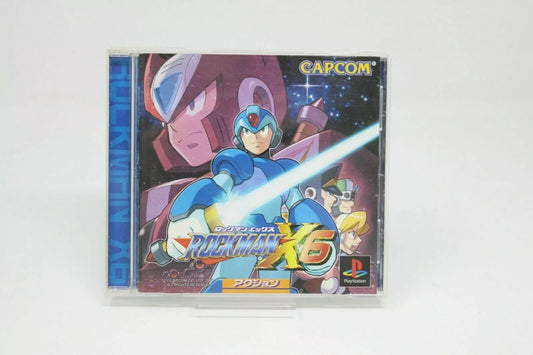 ROCKMAN X6 CAPCOM PS1 PLAYSTATION PSX PS1 NTSC JAPAN INV-4927