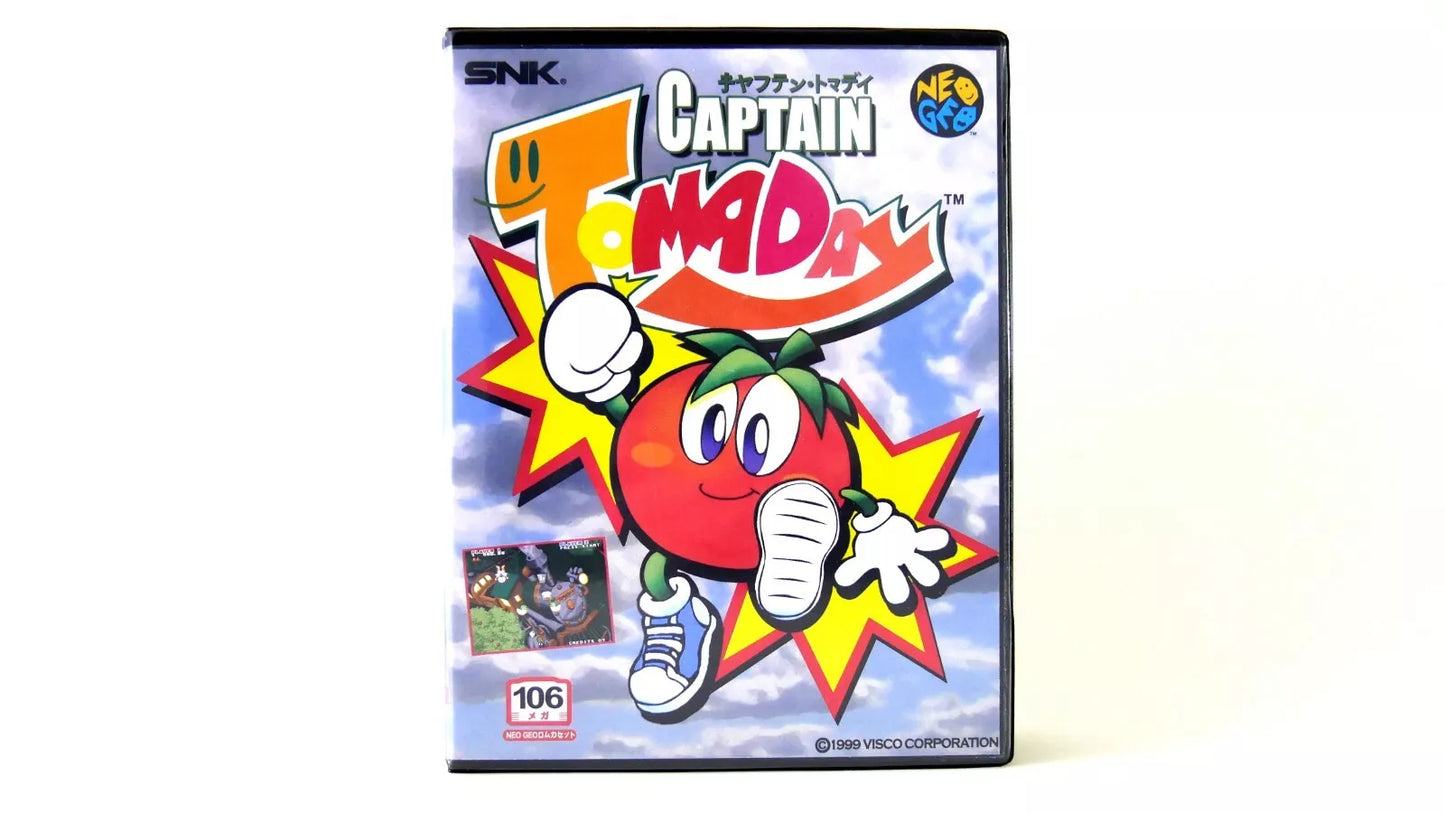 CAPTAIN TOMODAY SOFTBOX  soft box Neo Geo  AES / MVS  neogeo
