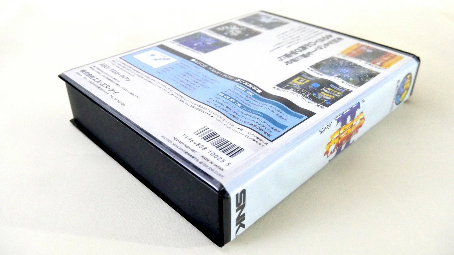 ASO ALPHA MISSION LAST MISSION  SOFTBOX  soft box Neo Geo  AES / MVS  neogeo