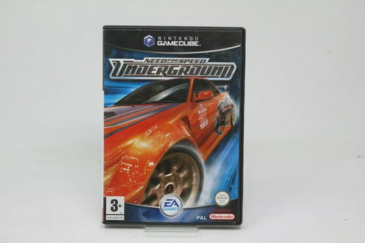NEED FOR SPEED UNDERGROUND GAME CUBE NINTENDO GC 2 INV-6324