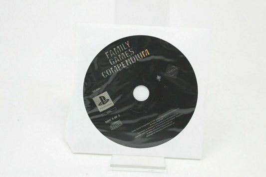FAMILY GAMES COMPENDIUM DISC 3 OF 3 SOLO CD SONY PS1 PLAY STATION PSONE INV-5841