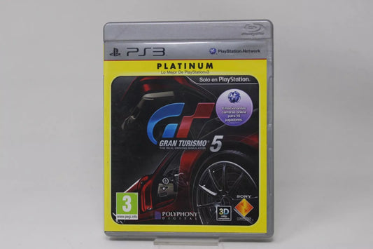 GRAN TURISMO 5 PLATINUM PLAY STATION 3 PS3 SONY INV-11365
