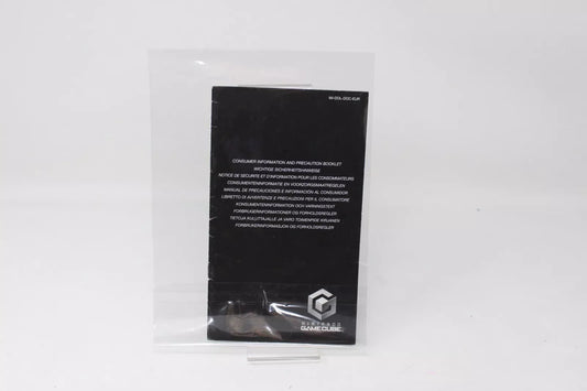 GAME CUBE GC manual de precauciones INV-10518