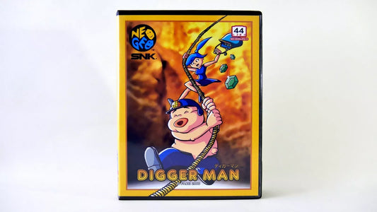 DIGGERMAN digger man  SOFTBOX  Neo Geo  AES / MVS  neogeo SOFT BOX