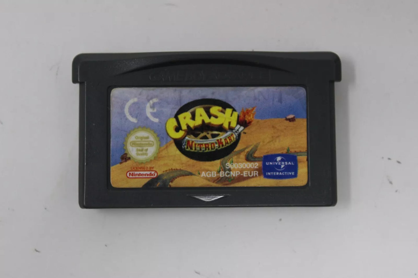 CRASH NITRO KART NINTENDO GAME BOY ADVANCE INV-11015