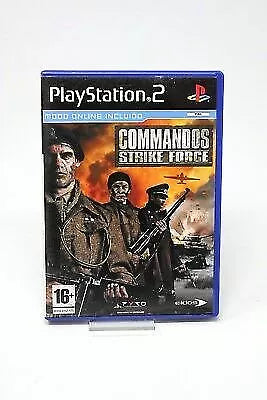 COMMANDOS STRIKE FORCE SONY PS2 PLAY STATION PS 2 inv-2271