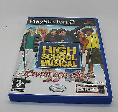 HIGH SCHOOL MUSICAL SONY PS2 PLAY STATION PS 2 inv-2879