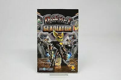 RATCHET GLADIATOR SOLO MANUAL SONY PS2 PLAY STATION PS 2 INV-10494