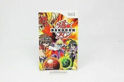 BAKUGAN BATTLE BRAWLERS SOLO MANUAL NINTENDO Wii PAL INV-10491