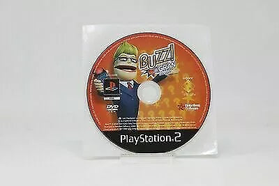 BUZZ ! EL GRAN RETO SOLO CD SONY PS2 PLAY STATION PS 2 INV-6676