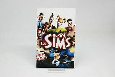 LOS SIMS SOLO MANUAL SONY PS2 PLAY STATION PS 2 INV-10504