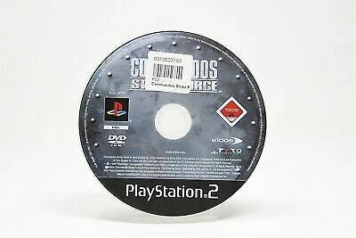 COMMANDOS STRIKES FORCE SOLO CD SONY PS2 PLAY STATION PS 2 inv-5940