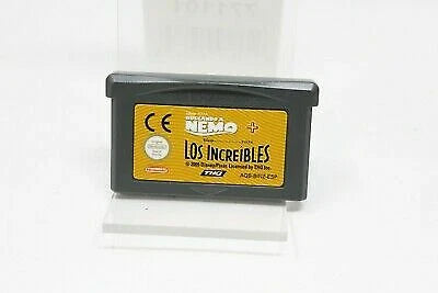 BUSCANDO A NEMO + LOS INCREIBLES NINTENDO GAME BOY ADVANCE PAL INV-5633