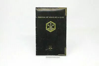 MANUAL DE VUELO DE LA U.P.F. SOLO MANUAL SONY PS2 PLAY STATION PS 2 INV-10497