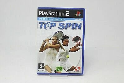 TOP SPIN SONY PS2 PLAY STATION PS 2 INV-5281