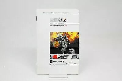 KONAMI OF EUROPE SOLO MANUAL SONY PS2 PLAY STATION PS 2 INV-10498