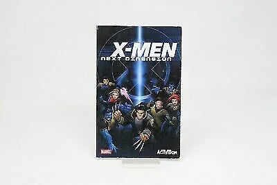 X-MEN NEXT DIMENSION SOLO MANUAL SONY PS2 PLAY STATION PS 2 INV-10493