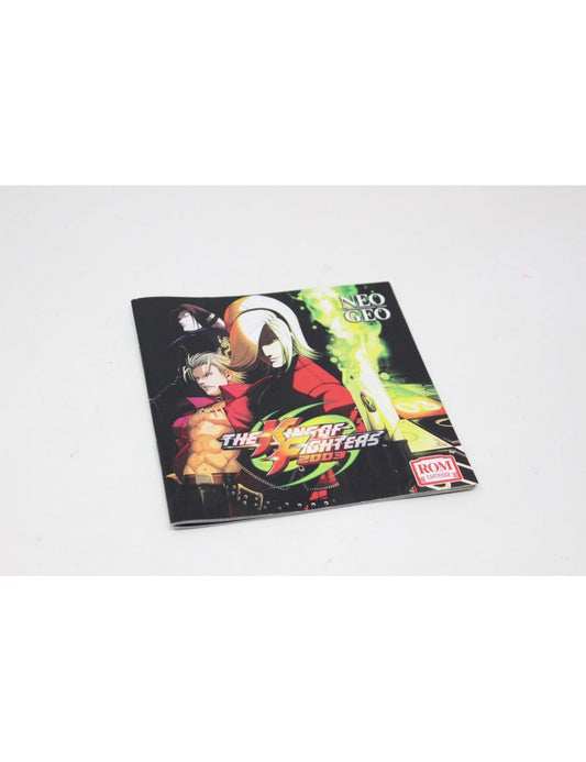 THE KING OF FIGHTERS 2003 MANUAL USA